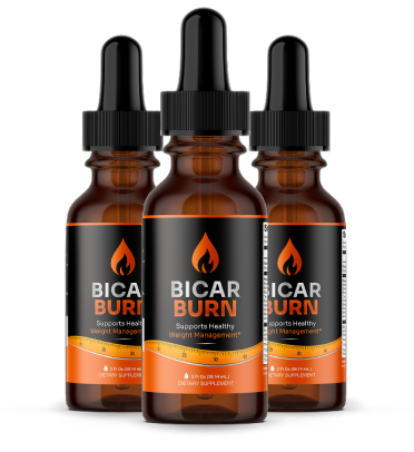 Bicar Burn metabolism and weight management three-bottle package